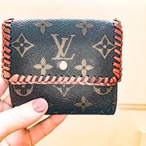 Louis Vuitton revamp boho matching wallet